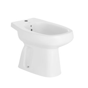 Bidet de 1 Agujero Roca Monaco Blanco