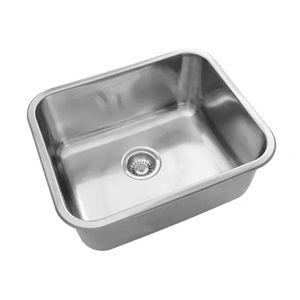 Johnson Pileta Bacha Simple Para Cocina G 50 de Acero Inoxidable