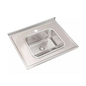 Johnson Mesada Bacha Ln50 Lavadero Ctro.C/1 80 X 61 de Acero Inoxidable