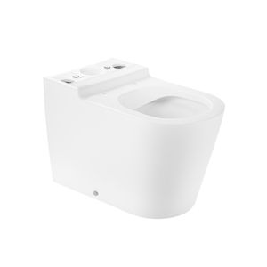 Inodoro Largo Roca Inspira Loza Sanitaria Blanco Baño