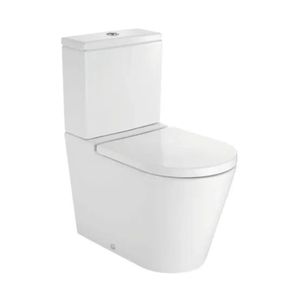 Inodoro Largo Roca Inspira Loza Sanitaria Blanco Baño