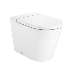 Inodoro Corto Roca Inspira Loza Sanitaria Blanco Baño